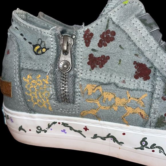 Stylish Gray and Purple Women's Athletic Shoes - Picture 4 of 7